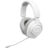 Image de JBL Quantum 360 Casque gaming circum-auriculaire sans fil, double connexion 2,4 GHz et Bluetooth, autonomie 22 h, micro amovible, compatible avec plusieurs plateformes, blanc