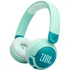 Image de JBL Junior 320 BT, Casque Supra-auriculaire sans Fil pour Enfants, avec Microphone intégré, Bluetooth, Safe Sound, Coussinets Confortables, Set d'autocollants, Design Pliable, Vert