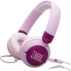 Image de JBL Junior 320, Casque Supra-auriculaire Filaire pour Enfants, avec Microphone intégré, Safe Sound, Volume jusqu'à 85 DB, Coussinets Confortables, Set d'autocollants, Design Pliable, Violet