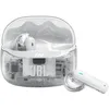 Image de JBL Tune Beam Ghost 2, Écouteurs sans Fil Bluetooth, réduction de Bruit, 48 Heures d'autonomie, résistance à l'eau et à la poussière IP54, Connexion multipoint, White Ghost