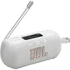 Image de JBL Tuner 3 Radio Portable Dab/Dab+/FM avec Bluetooth, 6 préréglages, 15 h d'autonomie, étanchéité IP68, Connexion Multi-Enceintes Auracast, Compatible avec l'application JBL Portable, Blanc
