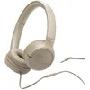 Image de JBL Tune 530 Casque Filaire Confortable avec Microphone, Son JBL Pure Bass, préréglages EQ, Design Pliable et câble Anti-noeuds, Mousse Moka