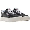 Image de Reebok Unisex's Club C Megacourt Tennis Shoes, Black Chalk White, 39 EU