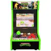 Image de Arcade1Up Borne d'arcade Tortues Ninja Countercade, licence officielle, écran LCD 8 pouces, 2 jeux inclus, marquee lumineux