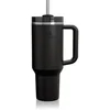 Image de Stanley Quencher H2.O FlowState  Tumbler gobelet en acier inoxydable avec paille grand format Black 1 pcs
