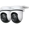 Image de Tapo 2K Caméra de Surveillance WiFi extérieur 360°, Vision Nocturne Couleur, Détection de Personne et Suivi de Mouvement, Étanche IP65, Alarme sonore Personnalisable, C510W 2pack
