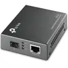 Image de TP-Link MC220L Convertisseur RJ45 Gigabit/Module mini-GBiC SFP Multimode-Monomode/0.55-10km, Noir & TL-SM311LS Module Fibre MiniGBiC SFP Mono Mode 10Kms LC