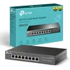 Image de TP-Link Switch 2.5 Gigabit 8 Ports, Boitier Métal, Silencieux sans Ventilateur, Plug-and-Play, Protection à Vie, 100/1000/2500Mbps pour PC, NAS, Serveur, Console de Jeu, Vidéo 4K/8K, TL-SG108-M2