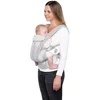 Image de Porte-Bébé Ergobaby Omni Breeze pour nouveau-nés, de la naissance à 20,4 kg, porte-bébé ergonomique 4 positions en Mesh SoftFlex  pour portage ventral, sur le côté et dans le dos (Pearl Grey)