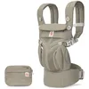 Image de Ergobaby Porte-Bébé Ergonomique Omni Classic Mesh Tout-En-Un Multifonction Dorsale et Ventral, Soft Olive