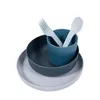 Image de B-Set Vaisselle Bio 5 pièces Bleu