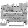 Image de Borne de base WAGO 2022-1204 5.20 mm ressort de traction Affectation: N bleu 1 pc(s)