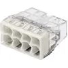 Image de Borne de raccordement WAGO 2273-208-1 flexible: - rigide: 0.5-2.5 mm² Nombre de pôles: 8 transparent, gris clair 1 pc(s)