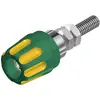 Image de Borne de polarité Ø stylo (détails): 4 mm Hirschmann Test & Measurement PK 10 A 930099188 jaune, vert 16 A 1 pc(s)