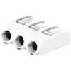Image de Borne CMS de circuit imprimé WAGO 2061-603/998-404 1.50 mm² Nombre de pôles 3 blanc 1 pc(s)