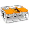 Image de Wago 221-613 Boîte de 50 écrous à levier 3 conducteurs pour 10 AWG