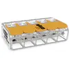 Image de Borne de raccordement WAGO 221-615 flexible: 0.5-6 mm² rigide: 0.5-6 mm² Nombre de pôles: 5 transparent, orange 1 pc(s)