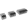 Image de Borne de raccordement Degson DG221-5.6-02P-17-13A(H) flexible: 0.14-4.0 mm² rigide: 0.20-4.0 mm² Nombre de pôles: 2 transparent, noir 1 pc(s)
