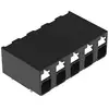 Image de WAGO 2086-3205/300-000 Borne pour circuits imprimés 1.50 mm² Nombre de pôles 5 noir 1 pc(s)