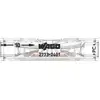Image de WAGO 2773-2401 2773-2401 Borne de passage flexible: - rigide: 0.75-4 mm² Nombre de pôles: 1 1 pc(s) transparent