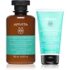 Image de Apivita Oily Roots & Dry Ends ensemble pour cuir chevelu gras et pointes sèches