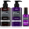 Image de KUNDAL Honey & Macadamia Cherry Blossom ensemble pour cheveux secs et abîmés