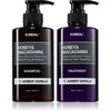 Image de KUNDAL Honey & Macadamia Amber Vanilla ensemble pour cheveux secs et abîmés
