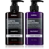 Image de KUNDAL Honey & Macadamia Baby Powder ensemble pour cheveux secs et abîmés