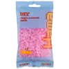 Image de HAMA - sachet de perles à repasser | env. 1000 perles midi | loisirs créatifs et mosaïques pour enfants dès 5 ans | jeu créatif et décoration artisanale | Translucent pink