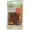 Image de HAMA - sachet de perles à repasser bio midi | env. 1000 perles | loisirs créatifs et mosaïques pour enfants dès 5 ans | jeu créatif durable et décoration artisanale | Nougat