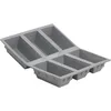 Image de De Buyer - Plaque de 6 Cakes ELASTOMOULE en mousse de silicone - 21 x 17,6 cm, portion 9 x 4,8 cm -