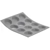 Image de DE BUYER - Plaque de 12 mini Tartelettes ELASTOMOULE en mousse de silicone | 21 x 17,6 cm, diamètre 4,5 cm