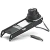 Image de De Buyer - Mandoline SWING PLUS en Inox - 44,5 x 19,5 x 15 cm - Fabriquée en France, Hauteur Réglable, Sécurité Totale pour une Découpe Précise de Rondelles, Juliennes et autres