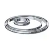 Image de Cercle à tarte inox perforé 28 cm De Buyer