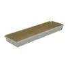 Image de Moule rectangulaire amovible inox perforé 35 cm et feuille de cuisson antiadhésive De Buyer