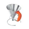 Image de Entonnoir à piston orange De Buyer