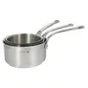 Image de Set 3 casseroles inox Milady 16, 18 et 20 cm De Buyer