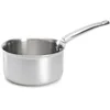 Image de De Buyer - Casserole en inox 3 couches ALCHIMY - 18 cm - Fabriquée en France, Maîtrise de la Cuisson, Inox 18/10, Tous Feux + Four, Finition Poli Brossé