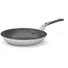 Image de De Buyer - Poêle ronde antiadhésive en inox AFFINITY - 20 cm - Fabriquée en France, Sans PFAS, Montée Rapide en Température, Inox 18/10, Tous Feux + Four, Finition Poli Brillant
