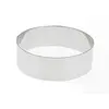 Image de De Buyer - Cercle à entremets rond en inox - 10 x 4,5 cm - Fabriqué en France, Parfait pour Mousse, Entremets, Pâtisserie, Inox Durable qui Conserve sa Forme, Bonne Convection Thermique