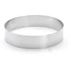 Image de De Buyer - Cercle à entremets rond en inox - 20 x 4,5 cm - Fabriqué en France, Parfait pour Mousse, Entremets, Pâtisserie, Inox Durable qui Conserve sa Forme, Bonne Convection Thermique