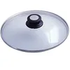 Image de DE BUYER -4112.24 -couvercle verre bouton bak./inox ø 24cm, Argent