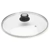 Image de DE BUYER -4112.28 -couvercle verre bouton bak./inox ø 28cm, Ecru