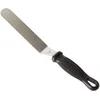 Image de De Buyer - Mini-spatule pâtissière coudée en acier inoxydable FKOfficium - 12 cm -, Noir, Argenté