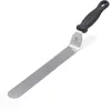 Image de De Buyer - Spatule pâtissière coudée en acier inoxydable FKOfficium - 25 cm -, Noir