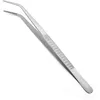 Image de De Buyer - Pince embout coudé en inox de présentation - 35 cm -