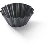 Image de De Buyer - Moule à brioche en acier antiadhésif - Diamètre 10 cm, 14 côtés -, Noir