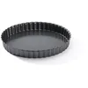 Image de DE BUYER - Moule à tarte cannelé rond à fond amovible en acier antiadhésif | Diamètre 20 cm