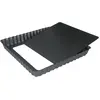 Image de De Buyer - Moule à tarte carré à fond amovible en acier antiadhésif - 18 x 18 cm -, Noir