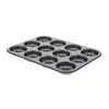 Image de Plaque 12 minis savarins ou babas au rhum acier De Buyer